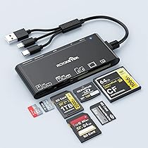 Amazon.co.jp: リタプロショップⓇ 6in1 メモリーカードリーダー